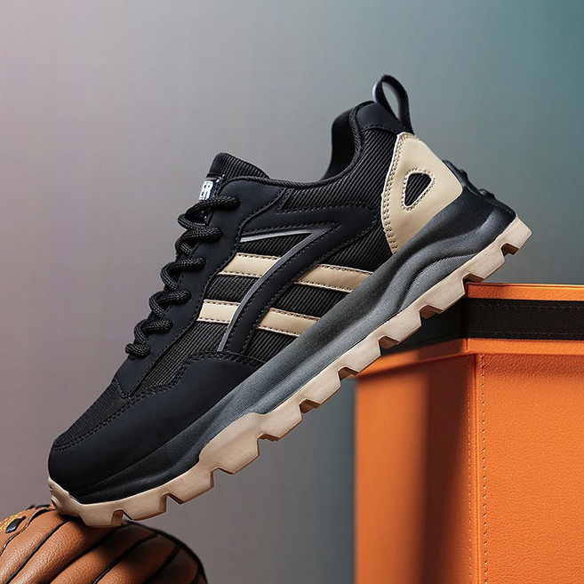 POMTOR 통기성 남성 운동화 남자스니커즈