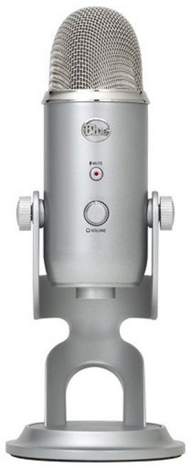 【竭力萊姆】Blue Yeti USB Microphone Yeti X 專業電容式麥克風 大雪怪 (全新兩年保固), 全銀