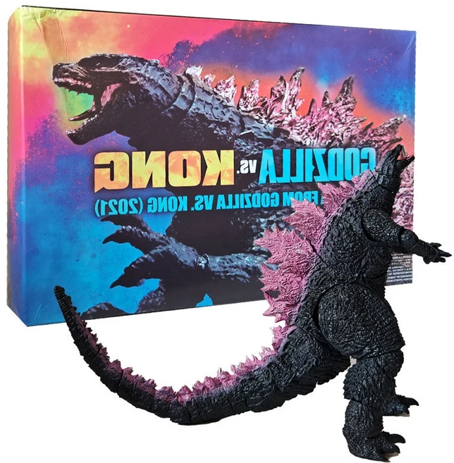 SHM 고질라 vs 콩 2021 영화 몬스터버스 핑크 NECA 피규어, 1개 - 쿠팡