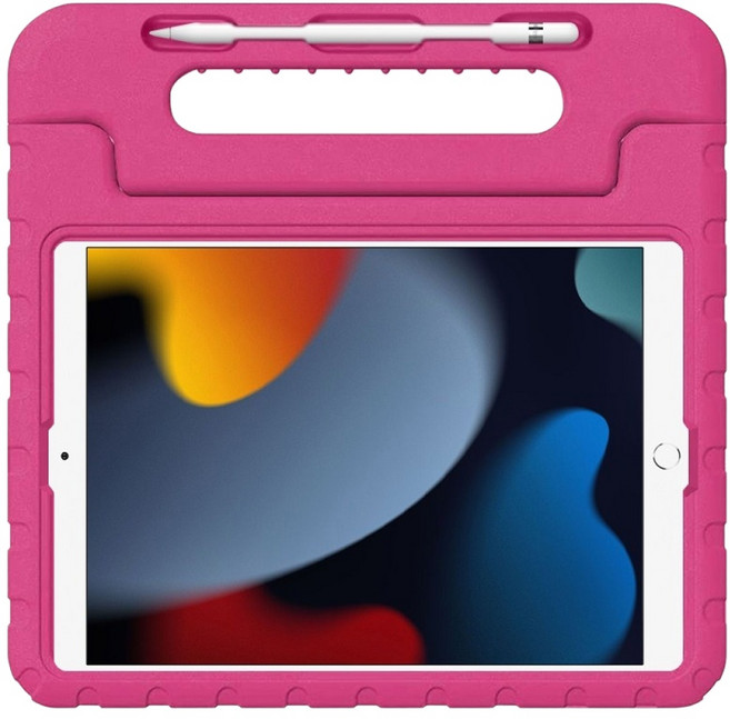 니하 아이패드 9세대 8세대 7세대 10.2형 에바폼 케이스, 핑크