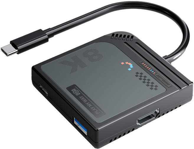 닌텐도 스위치2 스위치1 미니독 TV출력 4K 144Hz 고화질 고출력 미러링/스위치/핸드폰/스팀덱/이이네, 1개