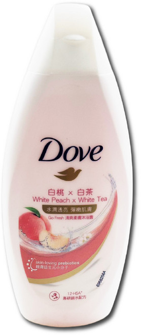 Dove 多芬 白桃 x 白茶 清爽柔膚沐浴露 200g, 1個