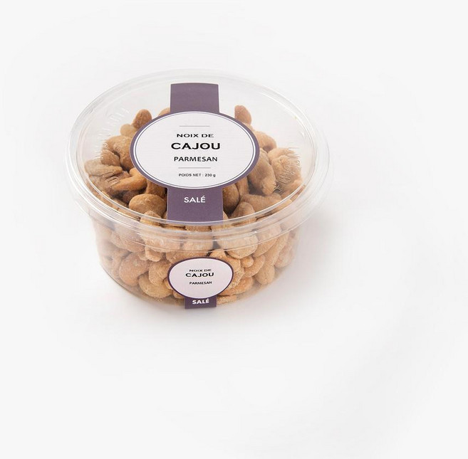 프랑스 메종 나자 Maison Naja Parmesan cashew nuts 파마산 치즈를 곁들인 캐슈넛, 2개, 225g