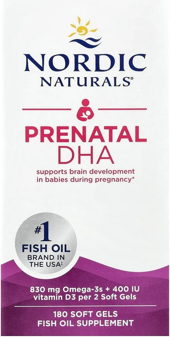 단백질 비타민 철분 마그내슘 칼슘 Nordic Naturals 임산부용 DHA 무맛 포뮬라 소프트젤 180정 고루고루섭취해주세요, NordicNaturals임산부용DHA무맛포뮬라소프트젤, 1개 - 쿠팡