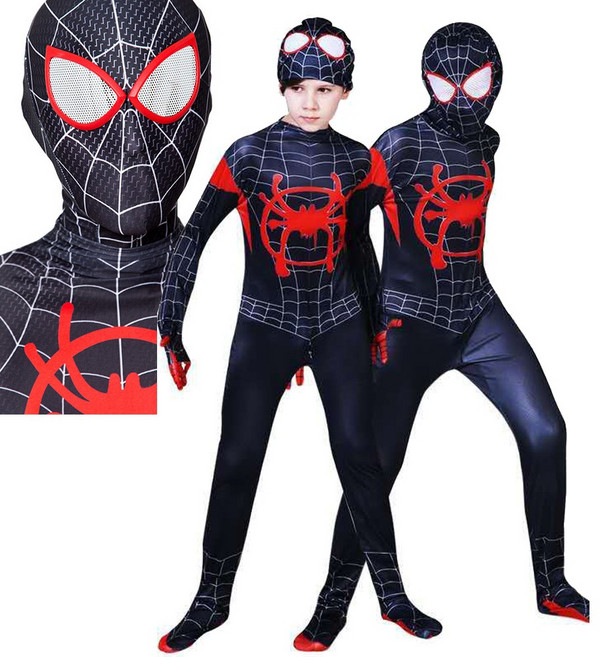 남아용 스파이더맨 할로윈 코스튬 의상