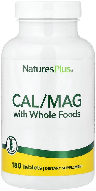 네이쳐스플러스 식품 함유 칼슘/마그네슘 180정, 1개 - 쿠팡
