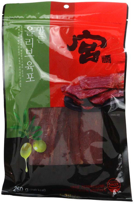 궁 골드 올리브 육포 250g, 1개