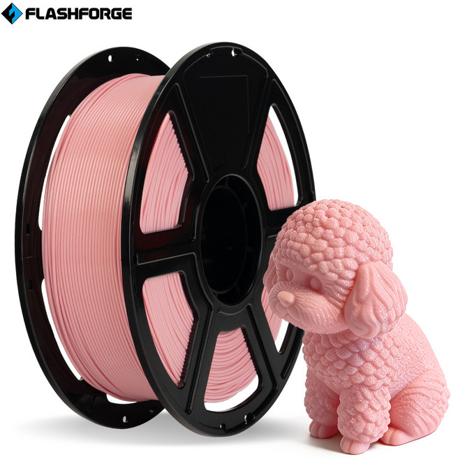 Flashforge 3D 프린터 필라멘트 1.75mm 1kg, 핑크  Pink, HS PLA