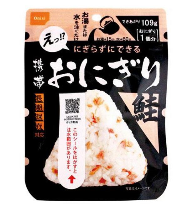 Onisi 攜帶飯糰 鮭魚口味, 109g, 1