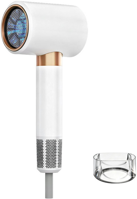 SAMSEA 파워풍량 전문가용 이온 헤어 드라이어 2200W, 화이트, SQD-07