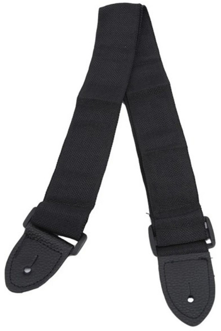 어쿠스틱 일렉트릭 기타용으로 조절 기타 스트랩 베이스 우쿨렐레 블랙 나일론 소재 뮤지컬 액세서리, 01 빠른