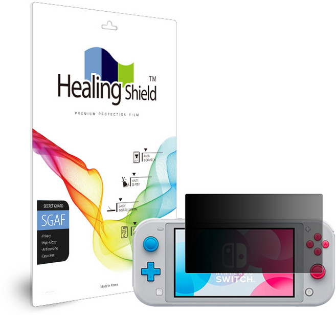 힐링쉴드 닌텐도 스위치 라이트 프라이버시 사생활 보호필름 액정, 1개