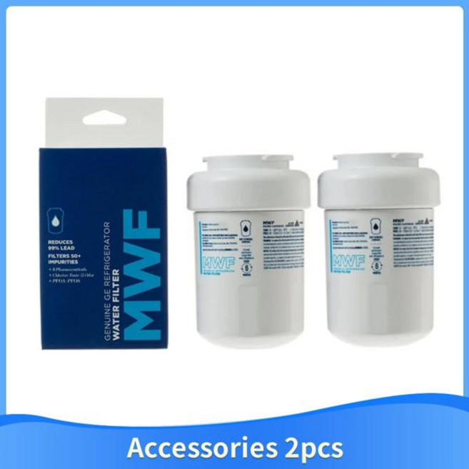 GE 냉장고 정수 필터 교체품 MWF GWFA GWF01 9991 모델 호환 가정용 정수 필터, [01] 2PCS