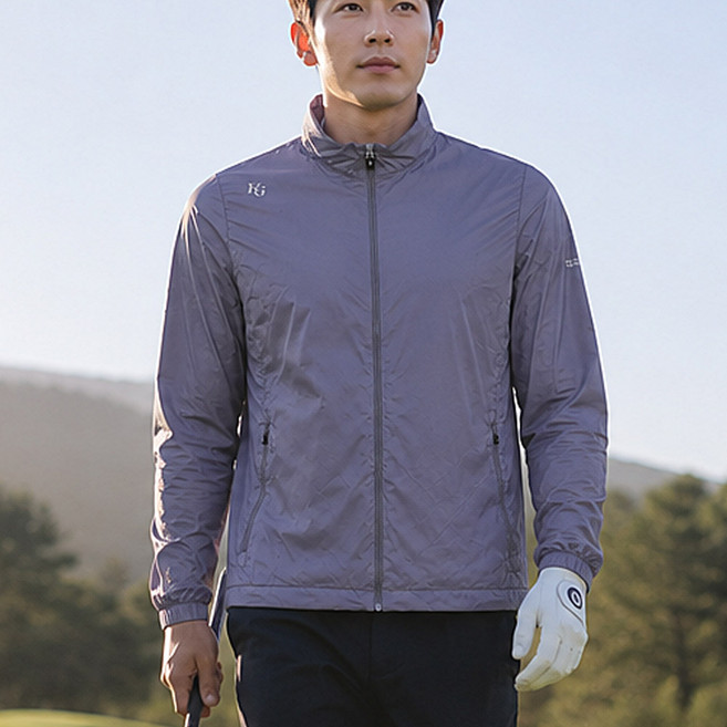 김영주 남성 바람막이 경량 점퍼 자켓 DLSMJK003