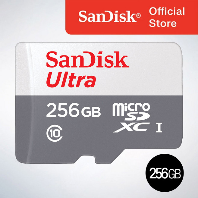 샌디스크 마이크로 SD카드 SDXC ULTRA 울트라 QUNR 256GB, 1개