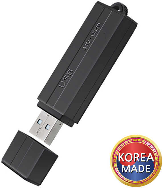 국산 MQ-U350 64GB 대용량 초소형 장시간 녹음기 음성감지 휴대용 USB 보이스레코더, U350-64GB