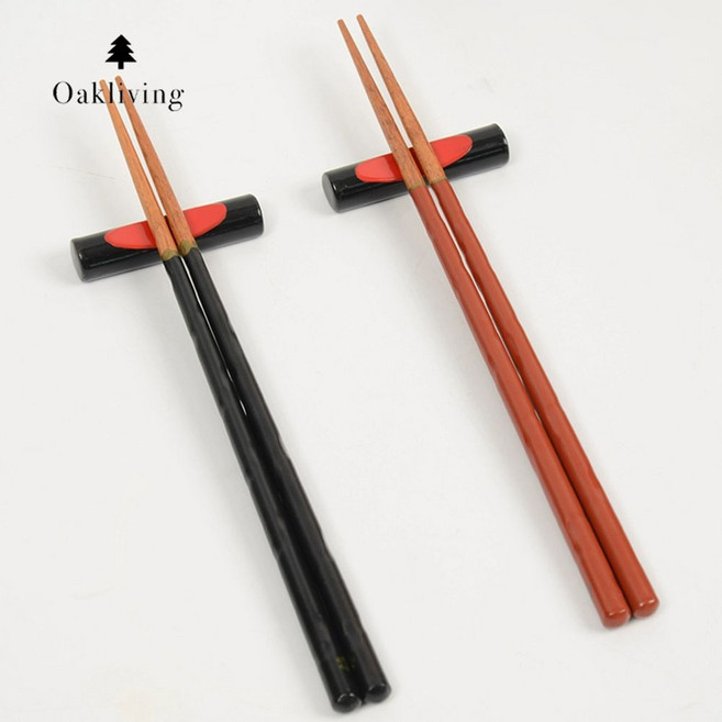 나무 톤파 T자봉 호신봉 훈련봉 곤봉 호신용무기 51cm 1개, 레드 블랙 골드 플라워 스타일