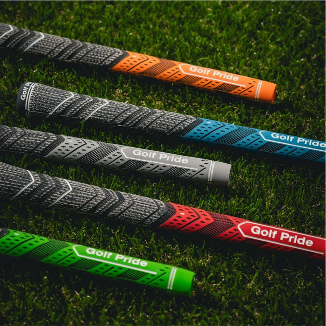 [골프 프라이드] MCC PLUS4 반실 고무 그립, 그린, 1개