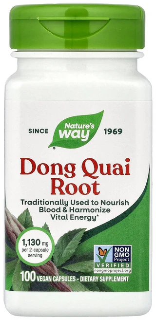 네이처스웨이 당귀뿌리 1130mg 베지 캡슐 100정(캡슐 1정당 565mg), 1개, 100정 - 쿠팡