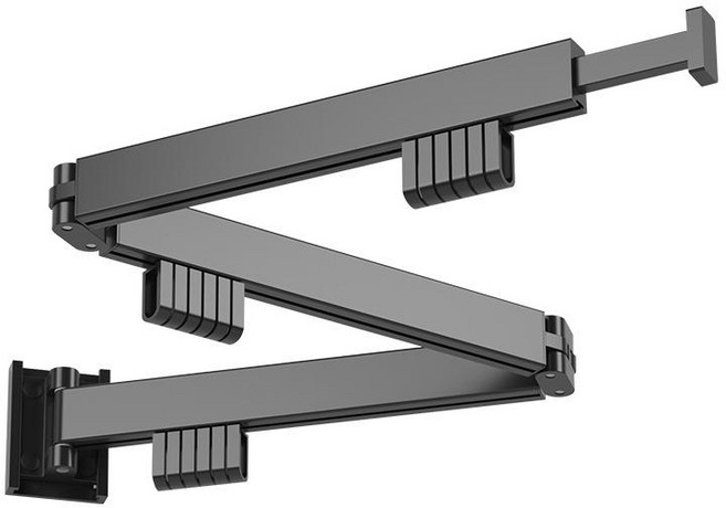 알루미늄 합금 접이식 발코니 벽 설치 빨래 건조대 a2280, B