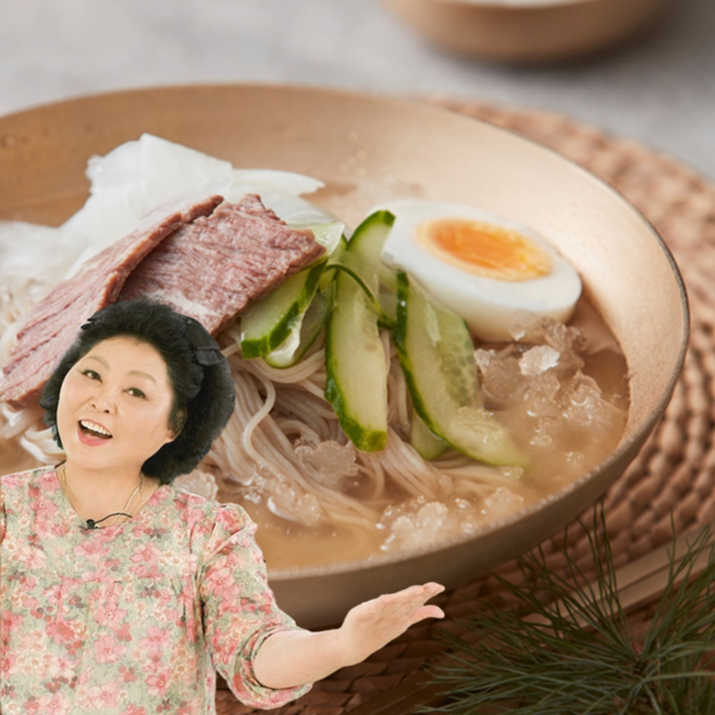 이순실 평양냉면 10인분 물 비빔냉면 메밀 육수, 160g, 10개