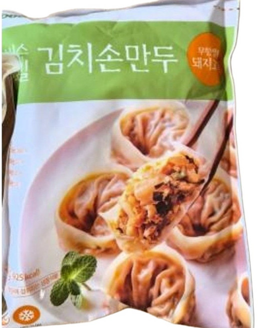 우리밀 김치 손만두 무항생제 첨가물 걱정 없이 속편하고 칼칼한 수제 찐만두, 500g, 1개, 500g