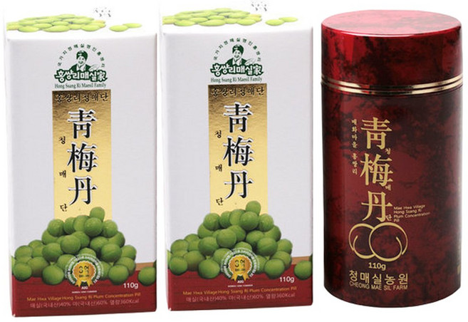 홍쌍리 청매단 110g 2병 매실캔디 300g 증정 3658858, 2개