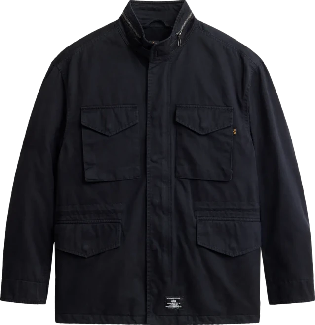ALPHA INDUSTRIES 알파 인더스트리 M-65 MOD 필드 코트 GEN II 블랙 234766