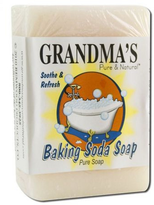 렘우드 프로덕츠 코. 할머니의 베이킹 소다 비누 4온스 바 Remwood Products Co. Grandma's Baking Soda Soap 4 oz Bar(S)