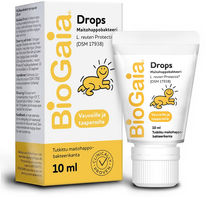 BioGaia 寶乖亞 嬰幼兒益生菌滴劑, 10ml, 1瓶