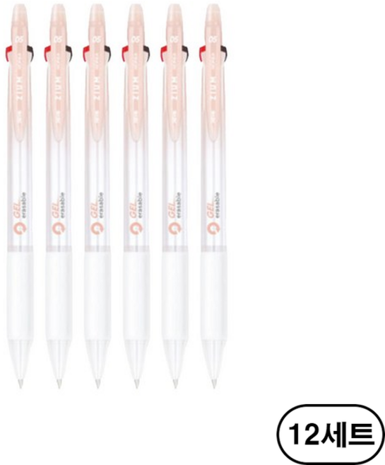 자바펜 지움3겔 지워지는 볼펜 0.5mm, 피치(Pitch), 72개
