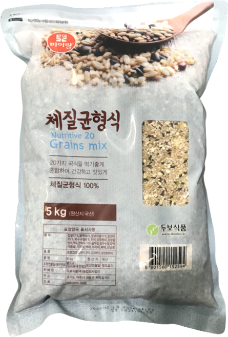 [코스트코] 미이랑 국내산 체질 균형식 잡곡 5KG, 1개, 상세페이지 참조