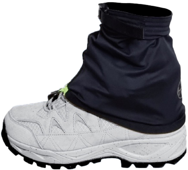 한울 숏 스패츠 스패치 발토시 등산 건설현장 야외활동, 블랙