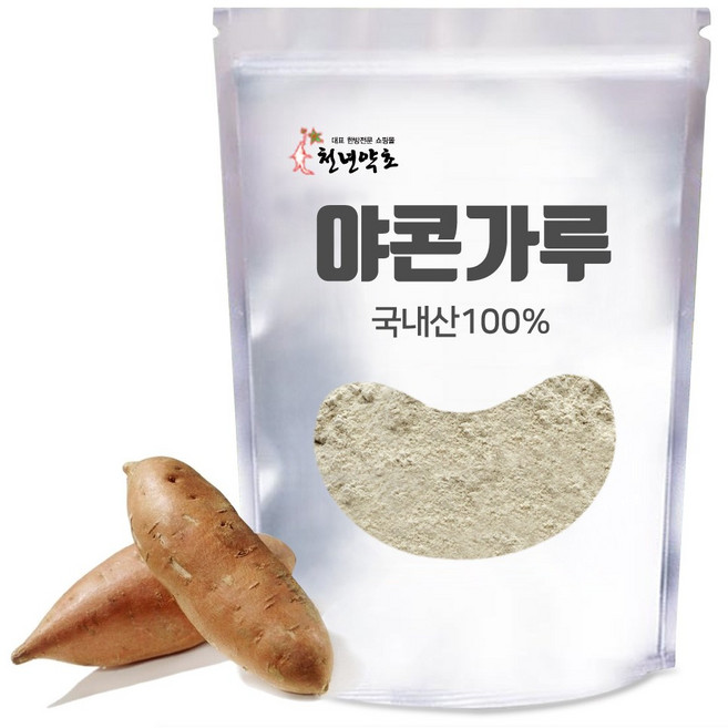 천년약초 국내산 야콘가루 300g, 1개