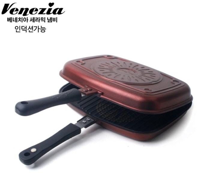 베네치아 IH인덕션 해피쿡 양면팬(7104), 1개
