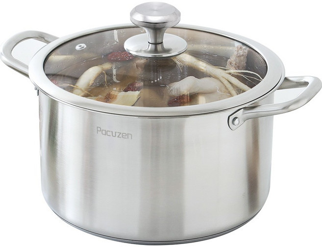 파쿠젠 IH 인덕션 스텐냄비 열탕 젖병소독 곰솥 28cm, 1개