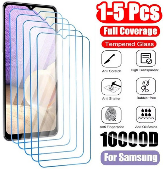 호환1-5PCS 화면 보호기 강화 유리 A13 A14 A21S A30 S A33 A34 A50 A51 A52 A53 A54 A71 A72 A73 5G, 01 5PCS Tempered Glass, 06 For A52