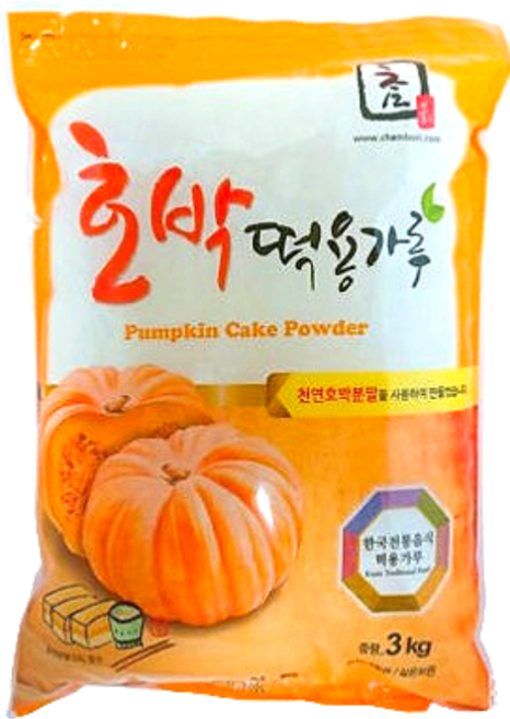 호박떡용가루 3kg(호박술빵), 3kg, 2개