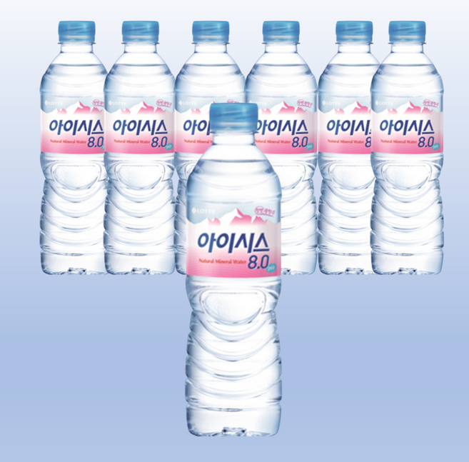 아이시스 8.0 생수, 500ml, 120개