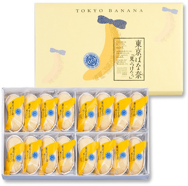일본 도쿄바나나 빵 오리지널 16개입, 1개