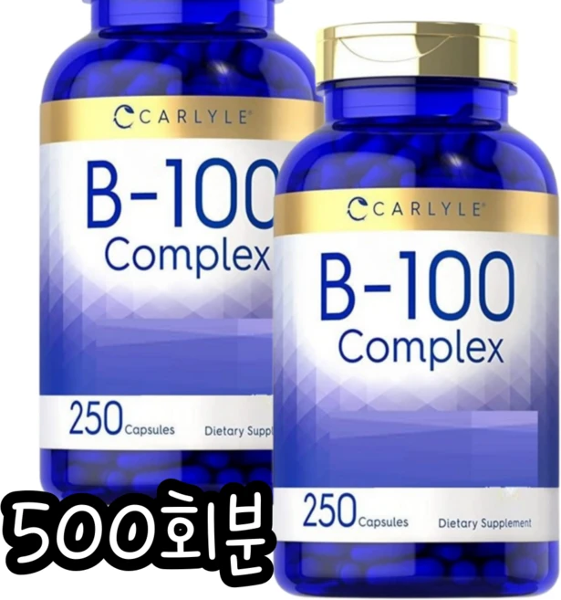 칼라일 B-100 컴플렉스 캡슐, 1개, 500회분 - 쿠팡