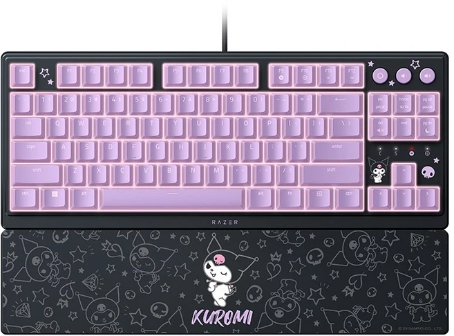 레이저코리아 오나타 V3 TKL 쿠로미 에디션 키보드 Razer Ornata V3 TKL Kuromi Edition - 쿠팡