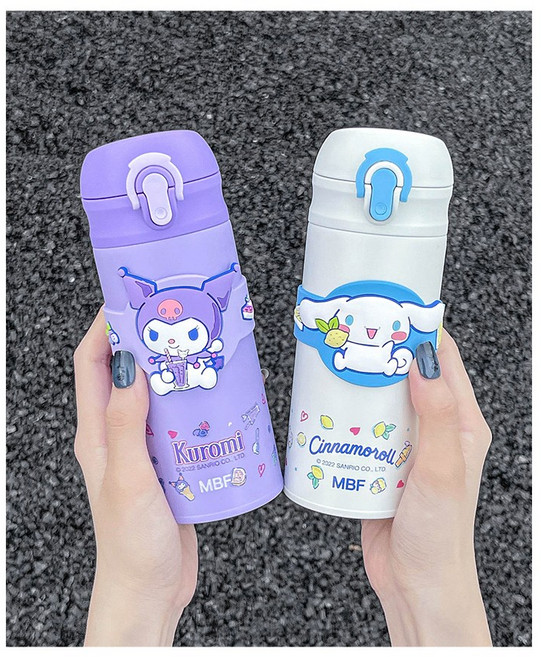 산리오 정품 캐릭터 보온 보냉 원터치 텀블러 390ml다나에+Lin Lin Co. Ltd. 스마트톡, 시나모롤 350ml, 1개