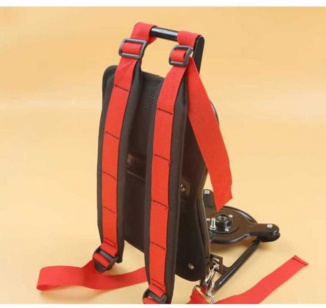 예초기 배낭 가방 등판 부품 멜빵 어깨밴드 보호끈 레드 1개, 고급형 백팩 × 1개