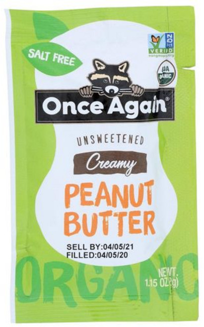 피넛 버터 스퀴즈 유기농 PNUT BTTR SQZ ORG, 1개, 32g