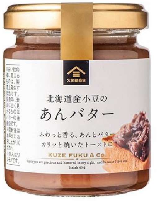 쿠제후쿠쇼텐 팥앙금버터 잼 125g, 1개