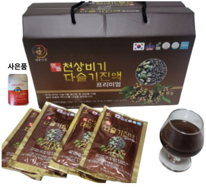 국내산 천상비기 다슬기진액 프리미엄 70ml 30포 1세트 다슬기 올갱이즙 헛개나무 사은품증정, 30개
