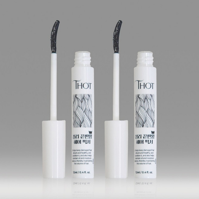 토트 정리끝판왕 헤어 픽서 잔머리 픽서 1+1 잔머리 스틱 헤어 스타일링 고정 왁스, 1개, 12ml