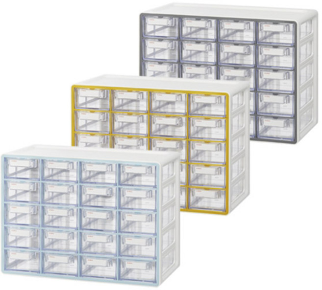 리템 UP 시스템 멀티박스 소형 20단, 옐로우