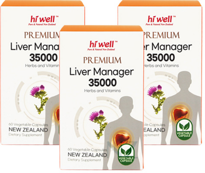 하이웰 프리미엄 리버매니저 35000 60베지캡슐, 3개, 60정